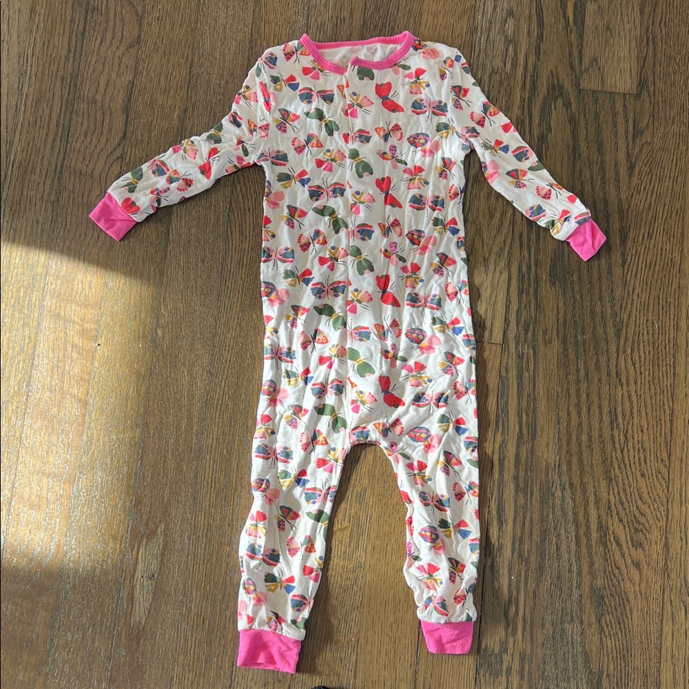 Magnetic Me Kids One Piece - Pink and White Floral